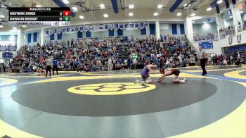 126 lbs Champ. Round 1 - Kestahn Jones, Lima Shawnee vs Dawson Berndt, Fremont Ross