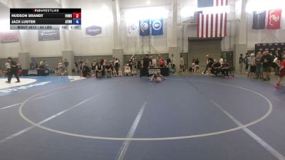 63 lbs Cons. Semis - Hudson Brandt, Fallon Outlaws Wrestling Club vs Jack Luster, Athlos Wrestling