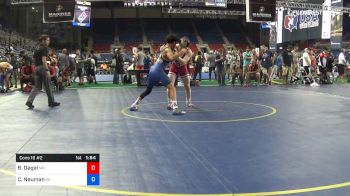 145 lbs Cons 16 #2 - Bryce Dagel, Minnesota vs Charles Neuman, Kansas