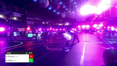 123 lbs Quarterfinal - Brooklynn Church, Team Tulsa WC vs Bettie Rains, Unattached