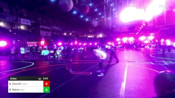 123 lbs Quarterfinal - Brooklynn Church, Team Tulsa WC vs Bettie Rains, Unattached