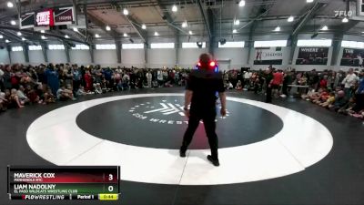 48 lbs 1st Place Match - Maverick Cox, Panhandle RTC vs Liam Nadolny, El Paso Wildcats Wrestling Club