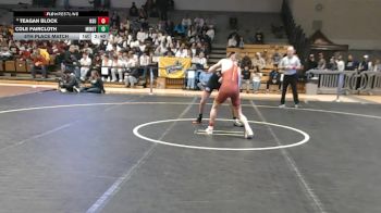 133 lbs 5th Place Match - Teagan Block, Northern State vs Cole Faircloth, Minot State (n.d.)