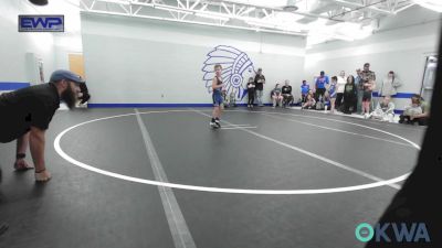 46 lbs Round Of 16 - Avelino Juarez, Clinton Youth Wrestling vs Foster Barnes, Newcastle Youth Wrestling