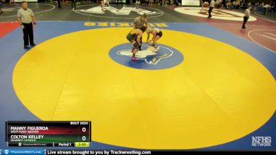 Champ. Round 1 - Colton Kelley, Kearney Catholic vs Manny Figueroa, West Point-Beemer