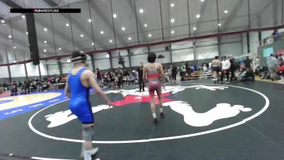 Junior Boys GR - 113 lbs Cons. Round 3 - Rikki Villasenor, CA vs Eli Mayer, CA