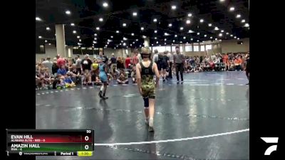 50 lbs Round 3 (6 Team) - Amazin Hall, RWA vs Evan Hill, Alabama Elite - Red