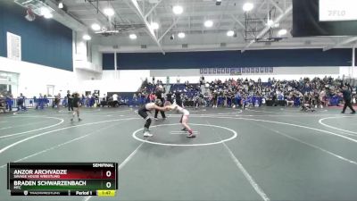 83 lbs Semifinal - Anzor Archvadze, Savage House Wrestling vs Braden Schwarzenbach, MTC