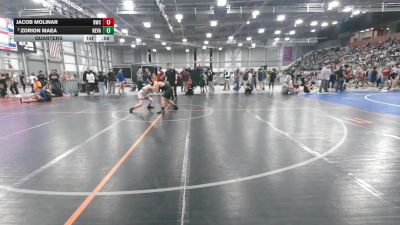 117 lbs Quarters - Jacob Molinar, Buzzsaw Wrestling Club vs Zorion Maea, Nevada