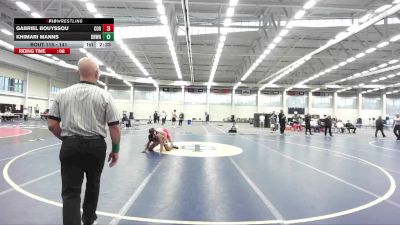 141 lbs Round 3 - Gabriel Bouyssou, Cornell vs Khimari Manns, Brown