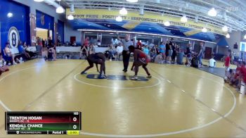 165 lbs Round 6 (8 Team) - Trenton Hogan, Bandits WC vs Kendall Chance, OutKast WC