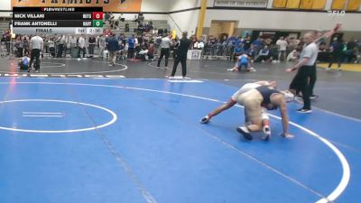 149Brown lbs Final - Nick Villani, Rutgers-UNATT vs Frank Antonelli, Navy