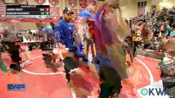 37 lbs Rr Rnd 1 - Asher Ensey, Kiefer Youth Wrestling Club vs Barlow Schubert, Chandler Takedown Club