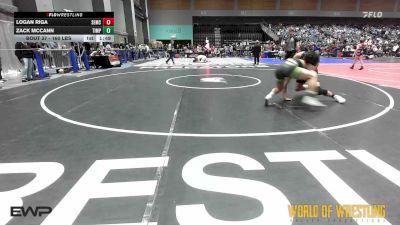 160 lbs Round Of 32 - Logan Riga, Salem Elite Mat Club vs Zack McCann, Timpanogos Wrestling