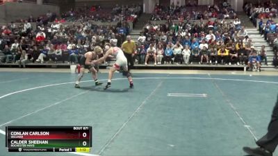 152 Championship Bracket 1st Place Match - Conlan Carlson, Willmar vs Calder Sheehan, Rochester Mayo