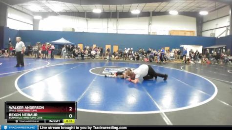 43-47 lbs Round 5 - Titan Richards, Bonners Ferry Wrestling Club vs Carter Dally, Hawk Wrestling Club