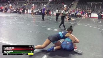 138 lbs Champ. Round 2 - Jayda Fulp, Team Texas vs Malia Kehne, Team Arkansas