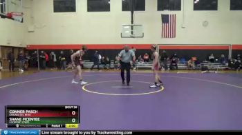 138 lbs Champ. Round 1 - Conner Pasch, Chicago (ST. RITA) vs Shane Mcentee, LOCKPORT (Twp)