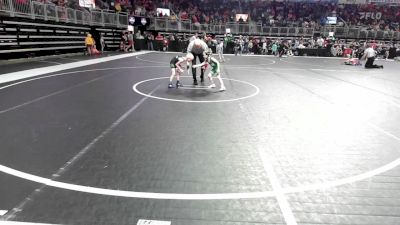 40 lbs Quarterfinal - Atlas Fernandez, Derby Wrestling Club vs Rush Wilson, Barnsdall Youth Wrestling