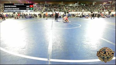 106 lbs Consi Of 32 #2 - Hunter Daniel, ALL AMERICAN WRESTLING CLUB vs Coleman Morgan, NORTH DESOTO WRESTLING ACADEMY