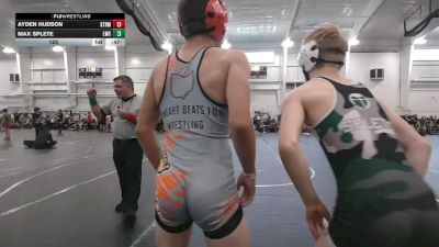 120 lbs Round 3 (8 Team) - Max Splete, Lake WC vs Ayden Hudson, Xtreme Team