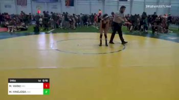 66 lbs Consi Of 8 #2 - Samuel Greenstreet, Mat Sense vs Lucas Forman, Nevada Elite