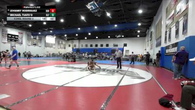 150 Boys Cons. Round 2 - Michael Tuato`o, Olympian vs Jovanny Rodriguez, Rancho Buena Vista