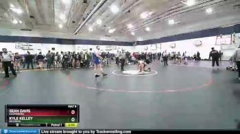 182 lbs Quarterfinal - Sean Davis, Ellensburg vs Kyle Kelley, Newberg