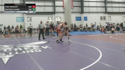 175 lbs Allday - Brayden Lucero, GROUND UP USA vs Theo Reinhart, RED LION WRESTLING CLUB