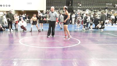 93 lbs Rr Rnd 1 - Mark Worthy III, All I See Is Gold Academy Stripes - ESC vs Rocco DeAngelis, Wrecking Crew Wrestling Academy - ESC