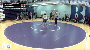 130 lbs. Cons. Round 2 - Kaydence McCay, Battle vs Natalie Flohr, Menasha