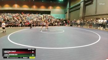 215 lbs Cons. Round 5 - Ashton Daily, Lebanon vs Liam Rodebush, Caldwell