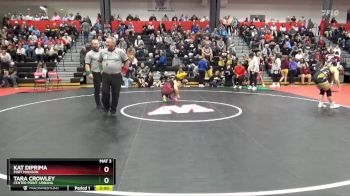 140 lbs Quarterfinal - Tara Crowley, Center Point-Urbana vs Kat Diprima, Fort Madison