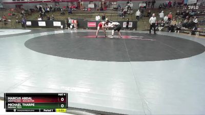 141 lbs Cons. Round 1 - Marcus Abdal, Unattached - Rochester vs Michael Tharpe, Indiana Tech