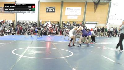 157 lbs Consi Of 16 #2 - Sage Anctil, Campbell vs Ben Byrne, Nashua South