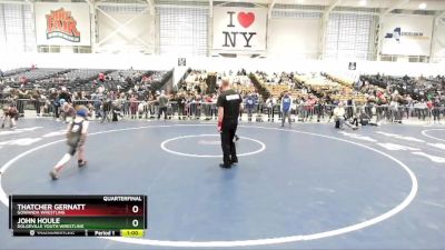 63 lbs Quarterfinal - Thatcher Gernatt, Gowanda Wrestling vs John Houle, Dolgeville Youth Wrestling