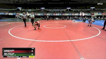 126 lbs Semis & Wb (16 Team) - Ben Molloy, Loudoun County vs Logan Katz, Battlefield