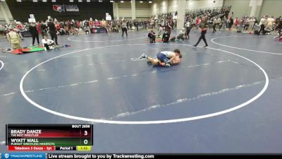 138 lbs Champ. Round 3 - Brady Danze, The Best Wrestler vs Wyatt Wall, Pursuit Wrestling Minnesota