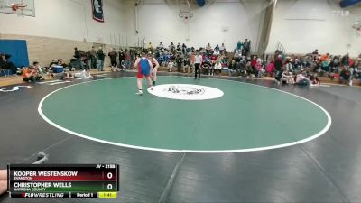 215B Semifinal - Kooper Westenskow, Evanston vs Christopher Wells, Natrona County