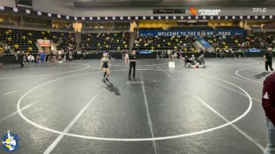 105 lbs Cons. Round 1 - Alaina Churnovic, Lockport (Twp.) vs Emmy Hoselton, New Lenox (Lincoln-Way Central)