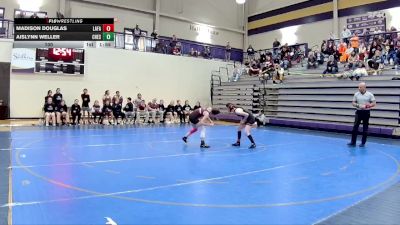 100 lbs Semis & 1st Wb (8 Team) - Aislynn Weller, Chestatee vs Madison Douglas, LaFayette