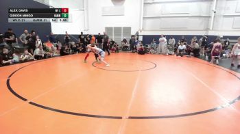 85 lbs Final - Alex Davis, WV Cryptids - YTH vs Gideon Mingo, Hammers - YTH