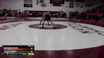 133 lbs Cons. Round 1 - Tyler Laudick, Nebraska Wesleyan vs Zachary Weiler, UW - La Crosse