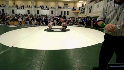 285 lbs Round Of 32 - Jesse Badger, Carver vs Matthew Manzi, Quincy/North Quincy