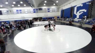 120 lbs 5th Place Match - Jazile Ortiz, Canyon High School vs Norah Georgie, Reign WC