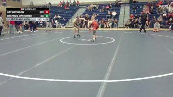 157 lbs 3rd Place Match - Shaymus Macintosh, Clackamas Community College vs Koy Davidson, Oregon State