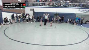 53 lbs Champ. Round 1 - Christopher Callahan, TW Wrestling vs Declan Maillard, Small Town Grims