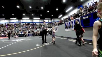 43 lbs Round Of 16 - Mark Misak, Clinton Youth Wrestling vs Bodee Coffman, Piedmont