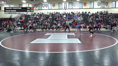 130 lbs Semifinal - Destiny Hoeppner, Cedar Falls vs Ellie Adams, Decorah