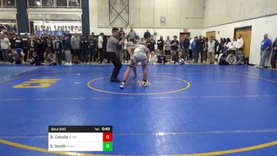 160 lbs Consy 3 - Ben Catullo, Burrell vs Stephen Smith, Malvern Prep